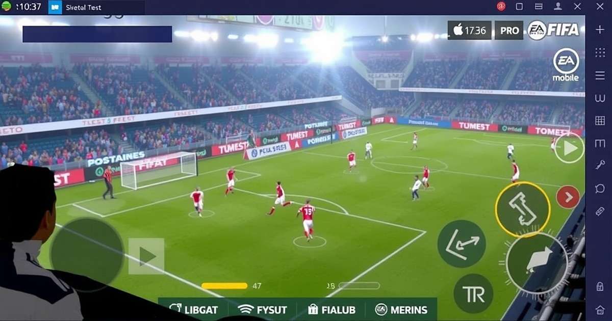 FIFA Mobile Gameplay in India with FIFA Mobile Pro Tips watermark