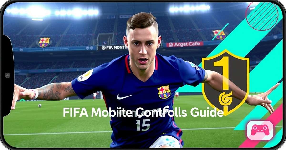 FIFA Mobile Controls Guide with FIFA Mobile Pro Tips watermark